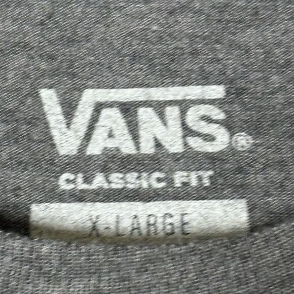 Vans SASQUATCH T Shirt Happy Holidays Van Doren Collection Christmas Sz XL GREY - Picture 6 of 9